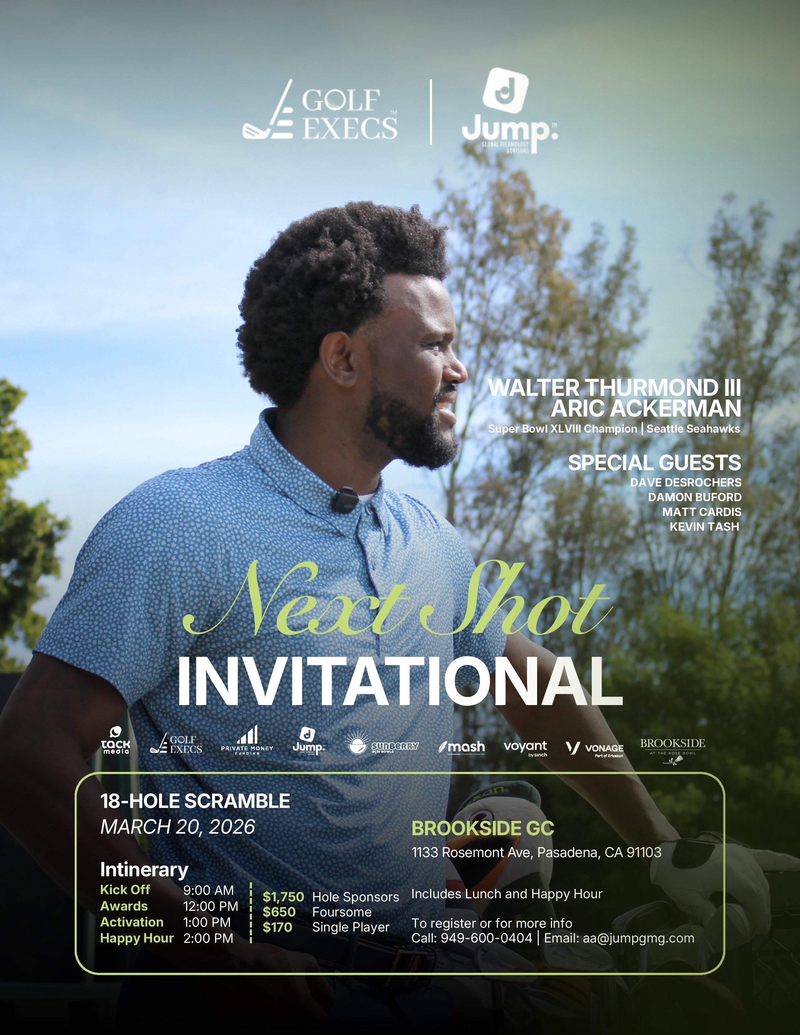 Next Shot Invitational Flyer