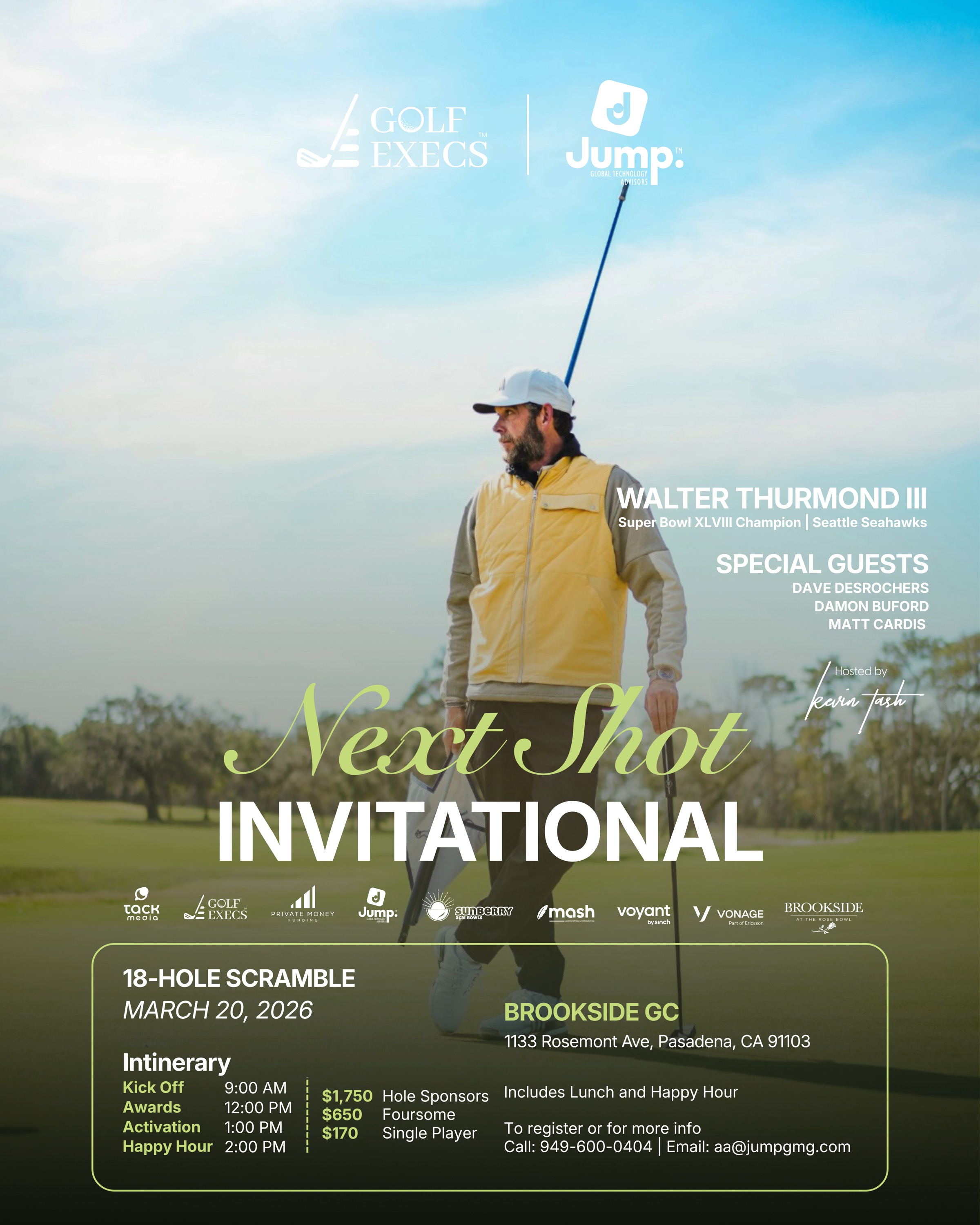 Executive golf rounds